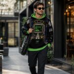 LOW BATTERY SAINTS Bluza Unisex Oversize - obrazek 3