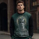 LOW BATTERY SAINTS Bluza męska - obrazek 4