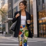 MARKET STICKER CHAOS Legginsy - obrazek 3