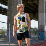 MARKET STICKER CHAOS Męski Tank Top Sportowy - obrazek 5