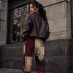 NEO HERITAGE PLAID Damskie Spodnie Dresowe - obrazek 6