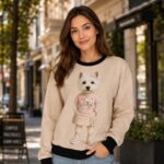 PINK CUPID WESTIE Bluza damska- poliester - obrazek 3