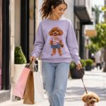 PINKY POODLE Bluza damska - poliester - obrazek 3