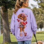 PINKY POODLE Bluza damska - poliester - obrazek 7
