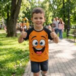 ŚMIESZEK Koszulka dziecięca Full Print - Bawełna - obrazek 4