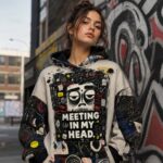 THE OVERTHINKERS CLUB Bluza Unisex Oversize - obrazek 3