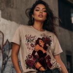 VELVET RIOT Koszulka damska typu butterfly - obrazek 4