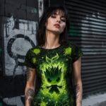 Venom Sprout Koszulka damska typu butterfly - obrazek 4