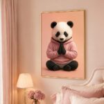 ZEN IN PINK Plakat Pionowy Papier Błyszczący | Rozmiary A1-A4 - obrazek 2