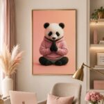 ZEN IN PINK Plakat Pionowy Papier Błyszczący | Rozmiary A1-A4 - obrazek 3