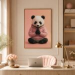 ZEN IN PINK Plakat Pionowy Papier Błyszczący | Rozmiary A1-A4 - obrazek 4
