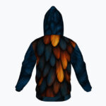 BURNING WINGS Bluza z kapturem Unisex  - Poliester - obrazek 2