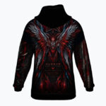 HUSSAR FROM THE FUTURE Bluza męska Oversize - obrazek 2