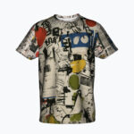 MARKET STICKER CHAOS Męski T-Shirt Sportowy