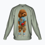 CUPID POODLE BOY Bluza unisex - poliester - obrazek 2
