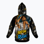 TOO FRESH TO RUSH Bluza z kapturem męska - Poliester - obrazek 2