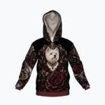 WEST COMMANDER Bluza z kapturem damska - Poliester