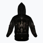 THE IRON COURT Bluza męska z kapturem - Poliester - obrazek 2