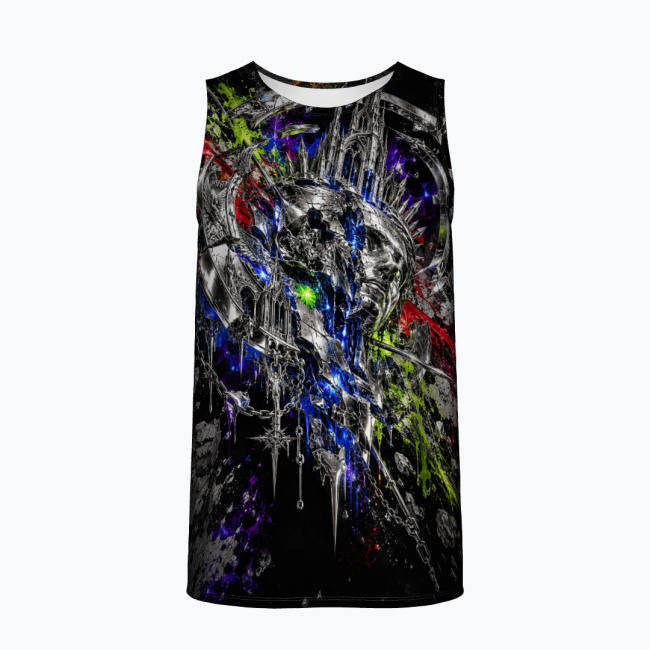 2e8b6a3cb88a03b163f6fb19c1d3234ce1afa6f4.jpg CHAOS RELIC Męski Tank Top Sportowy - obrazek 1