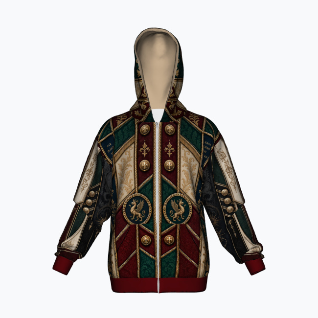 2eef54f729aab258034c236971f5ef0f28f538c7.jpg CHIMERA UNIFORM Rozpinana bluza Full Print Unisex - obrazek 1