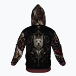 WEST COMMANDER Bluza z kapturem damska - Poliester - obrazek 2