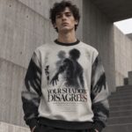 ANALOG GHOST Bluza unisex - poliester - obrazek 3