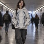 ANALOG GHOST Bluza z kapturem Unisex - Poliester - obrazek 4