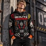 BRUTE ORDER Bluza męska Oversize - obrazek 6