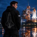Bluza z kapturem | Space Program | Space Shuttle - obrazek 3