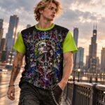 CHAOS RELIC Męski T-Shirt Sportowy - obrazek 3