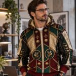 CHIMERA UNIFORM Rozpinana bluza Full Print Unisex - obrazek 6