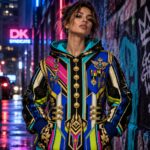CHROMA COMMAND Bluza z kapturem Unisex - Poliester - obrazek 4
