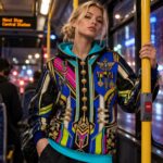 CHROMA COMMAND Bluza z kapturem Unisex - Poliester - obrazek 5