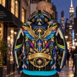 CHROMA COMMAND Bluza z kapturem Unisex - Poliester - obrazek 8