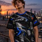 FORMULA ZERO Męski T-Shirt Sportowy - obrazek 3