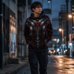 HUSSAR FROM THE FUTURE  2099 Bluza męska Oversize - obrazek 3