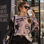 MEETING IN MY HEAD Bluza damska - poliester - obrazek 4