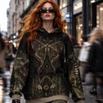 MOTH PRIEST Bluza Unisex Oversize - obrazek 3