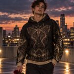 MOTH PRIEST Bluza Unisex Oversize - obrazek 8
