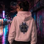 NEON SAMURAI OFFICE Hoodie - obrazek 6