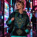 PEACOCK ARMOR Bluza damska Oversize - obrazek 6