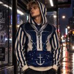 SAILOR FROM ANOTHER PLANET Bluza z kapturem męska - Poliester - obrazek 5