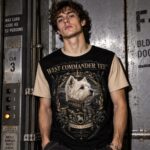 WEST COMMANDER Męski T-Shirt Sportowy - obrazek 5