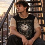 WEST COMMANDER Męski T-Shirt Sportowy - obrazek 6