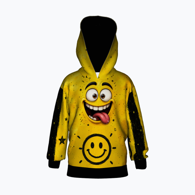 aa92432a342ec196bd2376c3d47fbde6af817faf.jpg NIE MA NUDY Dziecięca bluza z kapturem - obrazek 1