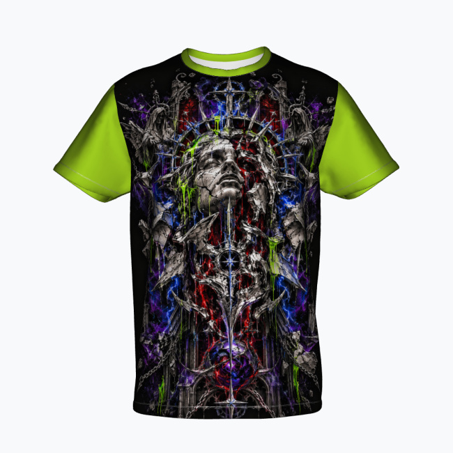 bde87f75a93b4d3aa36f01951fc28929277c6f30.jpg CHAOS RELIC Męski T-Shirt Sportowy - obrazek 1