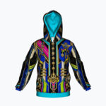 CHROMA COMMAND Bluza z kapturem Unisex - Poliester