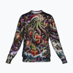 CTHULHU CHRISTMAS SHIFT Świąteczny "Ugly Sweater" męski
