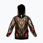 WINGED FORCE Bluza z kapturem Unisex - Poliester