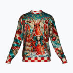 LOBSTER CHRISTMAS CLUB Świąteczny "Ugly Sweater" unisex